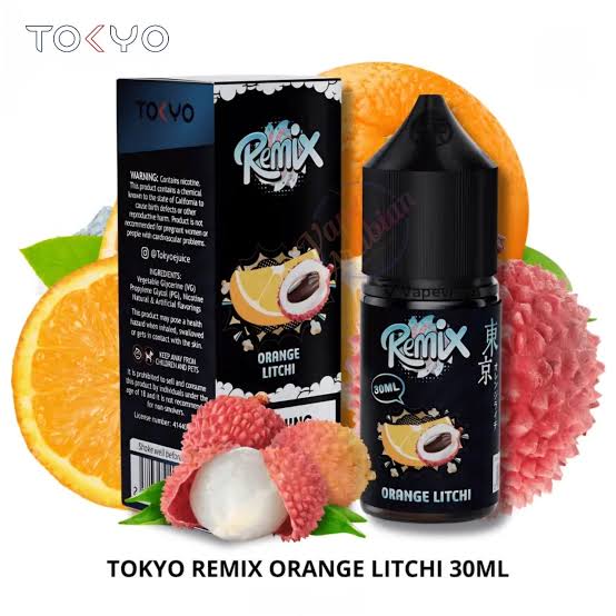 Tokyo Remix Nicotine Salt | 35mg - 50mg | 30ml E-Liquid