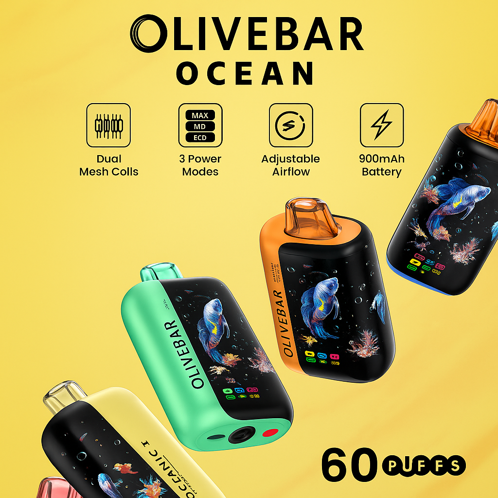 Oliverbar Ocean – 60,000 Puffs Disposable Vape