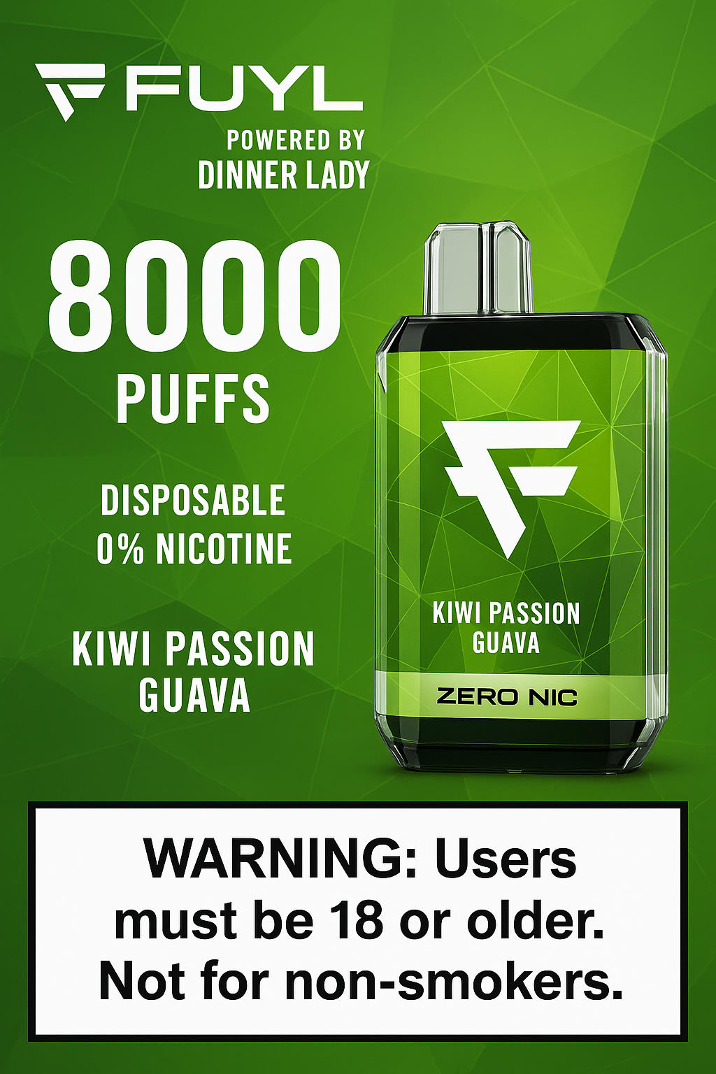 Dinner Lady FUYL 8000 PUFFS DISPOSABLE | 2% Nic | Indian Vape VapeX Dinner Lady FUYL 8000 PUFFS DISPOSABLE | 2% Nic | Indian Vape VapeX