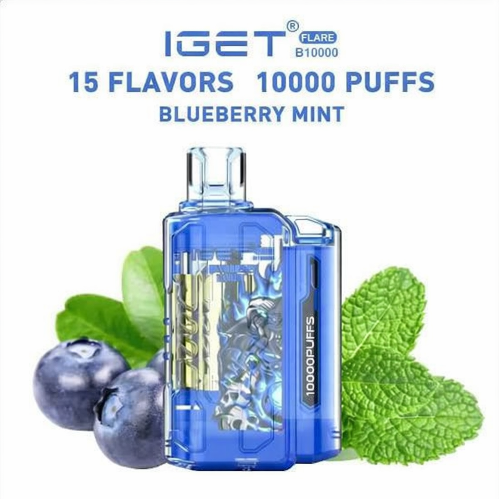 Vape Pods IGET FLARE B10000 DISPOSABLE VAPE 10K PUFFS - POPCORN (5% Nic Iget Bar Pro 10k Vape Pods IGET FLARE B10000 DISPOSABLE VAPE 10K PUFFS - POPCORN (5% Nic Iget Bar Pro 10k