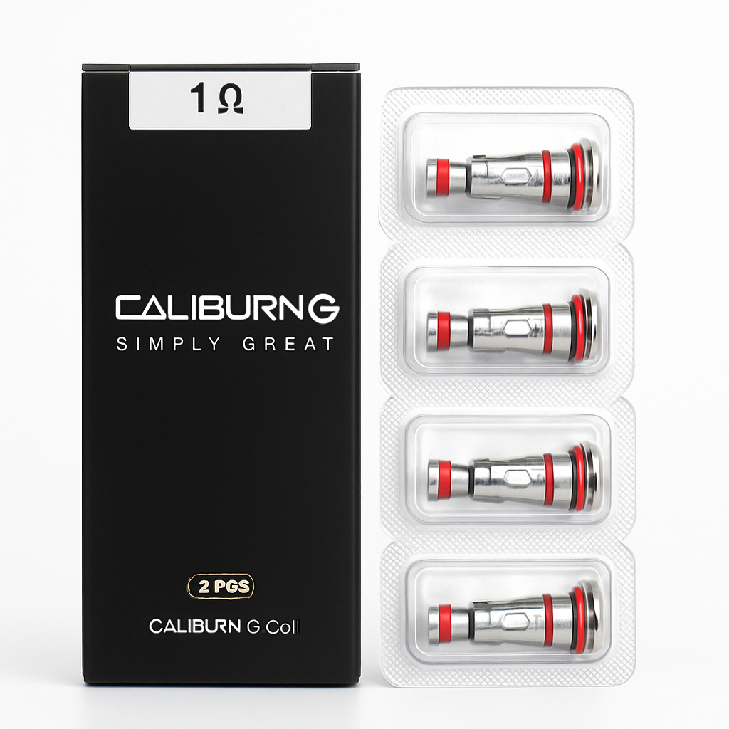 Uwell Caliburn G Replacement Coils – 0.8ohm & 1.0ohm - Pack of 4