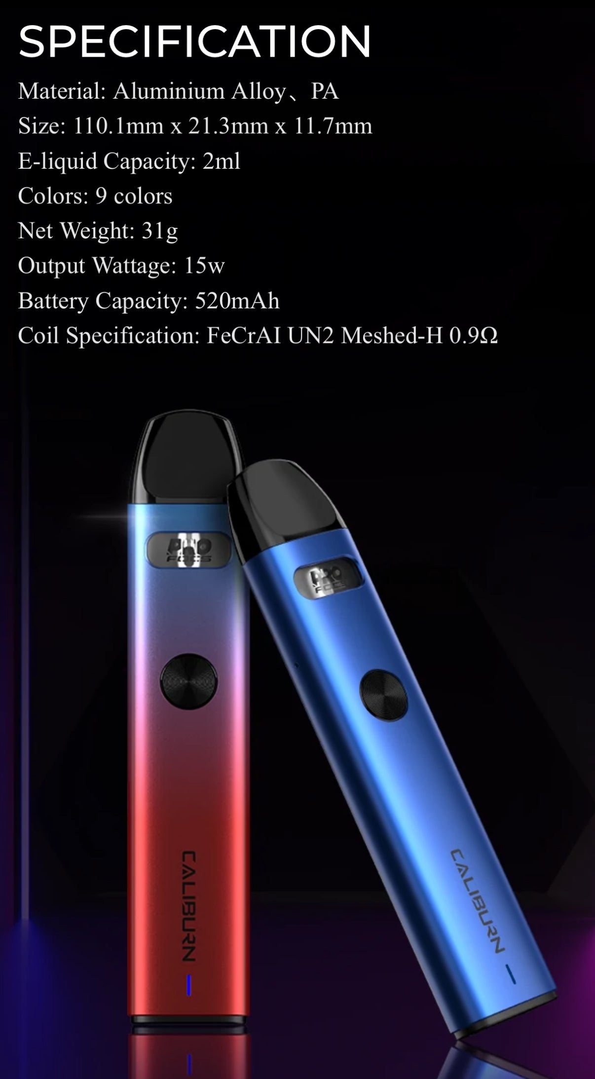 CALIBURN A2