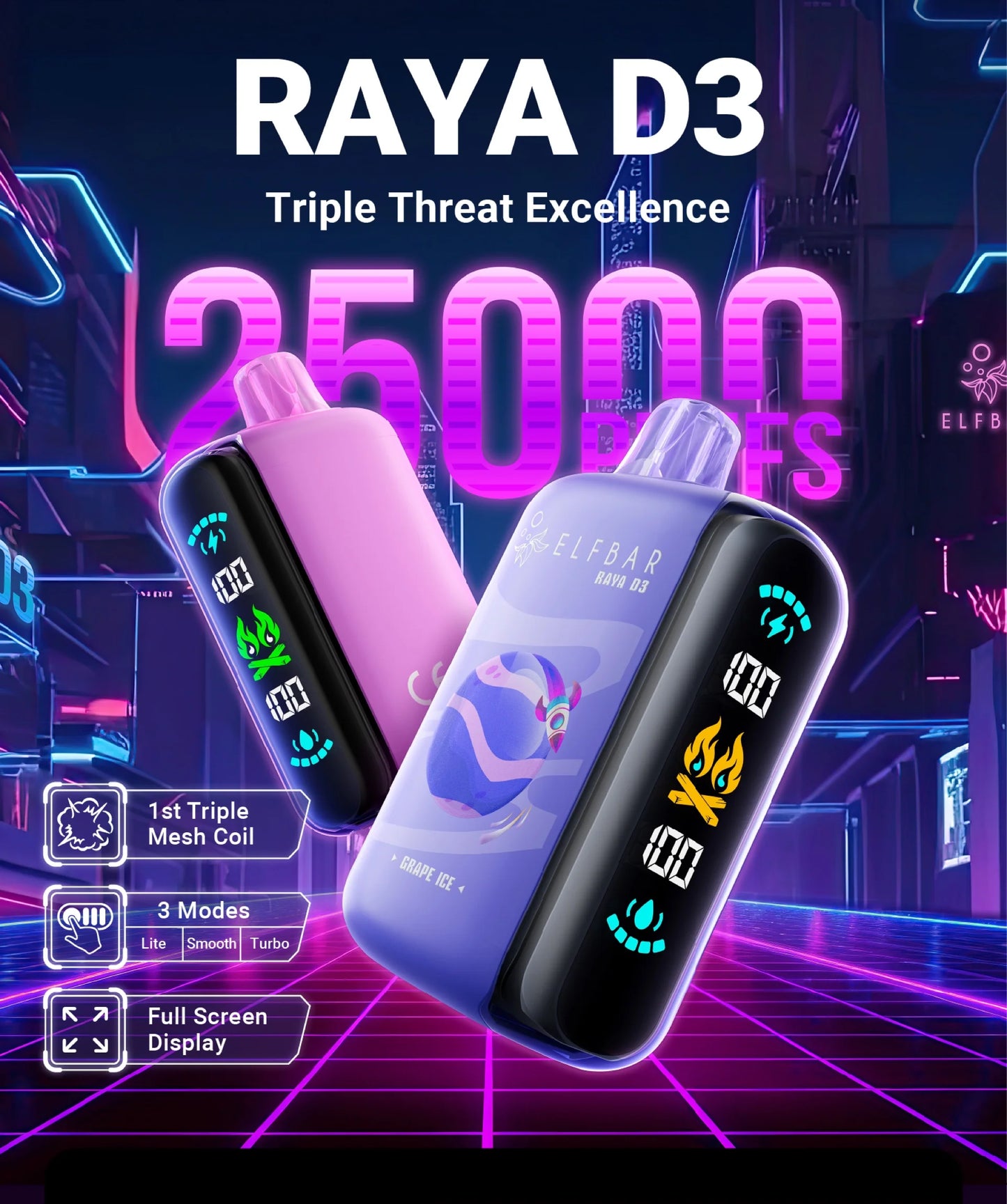 Elfbar Raya D3