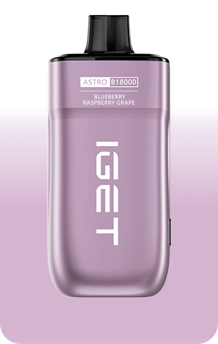 IGET ASTRO 18000 Puffs | 50mg Nic Disposable | Type C Rechargeable | Dual Mesh Coil