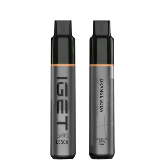 IGET HOT 5500 Puffs | 50mg Nic Disposable | Slim and Sleek Pen Style Design