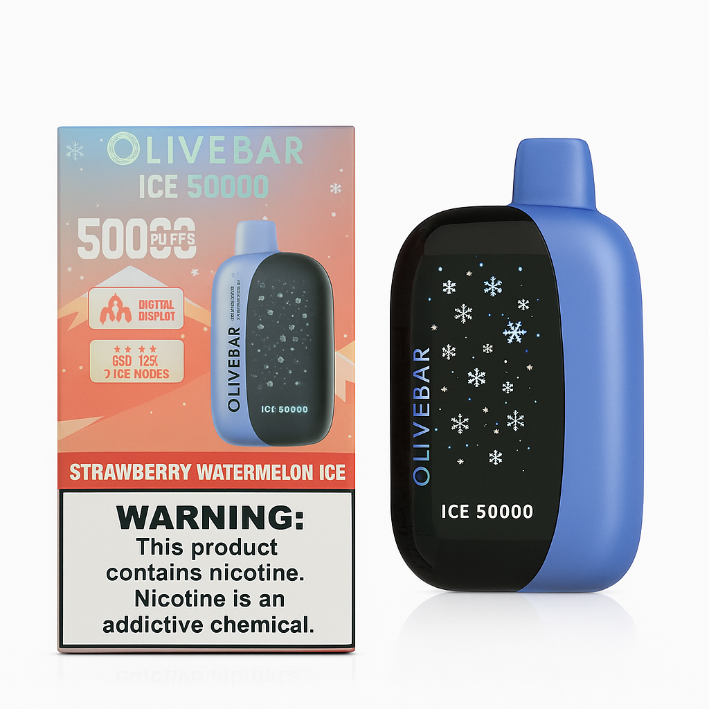 Olivebar Ice Burst 50,000 Puffs Disposable Vape VapeX Olivebar Ice Burst 50,000 Puffs Disposable Vape VapeX
