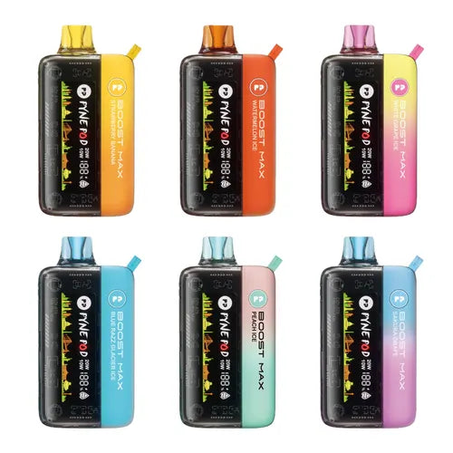 PynePod Boost Pro 20000 Puffs | 50mg Nic Disposable | Customizable Light | Dedicated Indicators