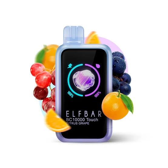 Elfbar Touch 14000 Puffs | 50mg Nic Disposable | Type C Rechargeable | Touch Screen Display