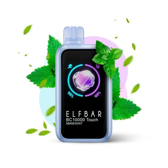 Elfbar Touch 14000 Puffs | 50mg Nic Disposable | Type C Rechargeable | Touch Screen Display
