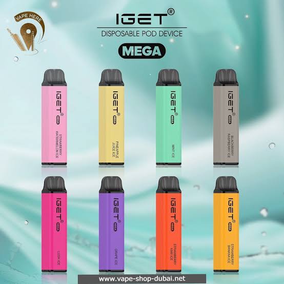 Iget Mega 3000 Puffs | 50mg Disposable Nic