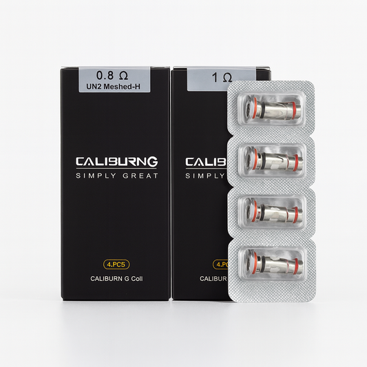 Uwell Caliburn G Replacement Coils – 0.8ohm & 1.0ohm - Pack of 4