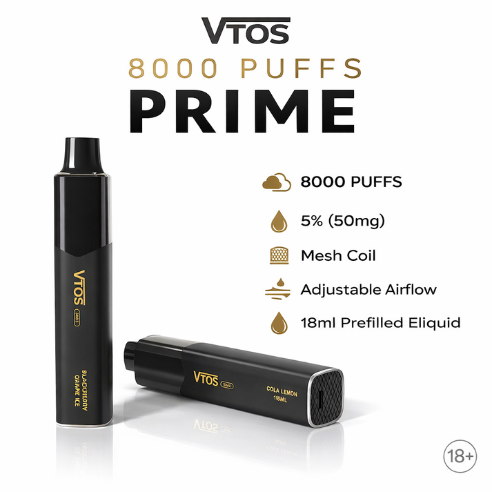 VTOS PRIME 8000 Puffs ( NOT FOR SALE ) – VapeX