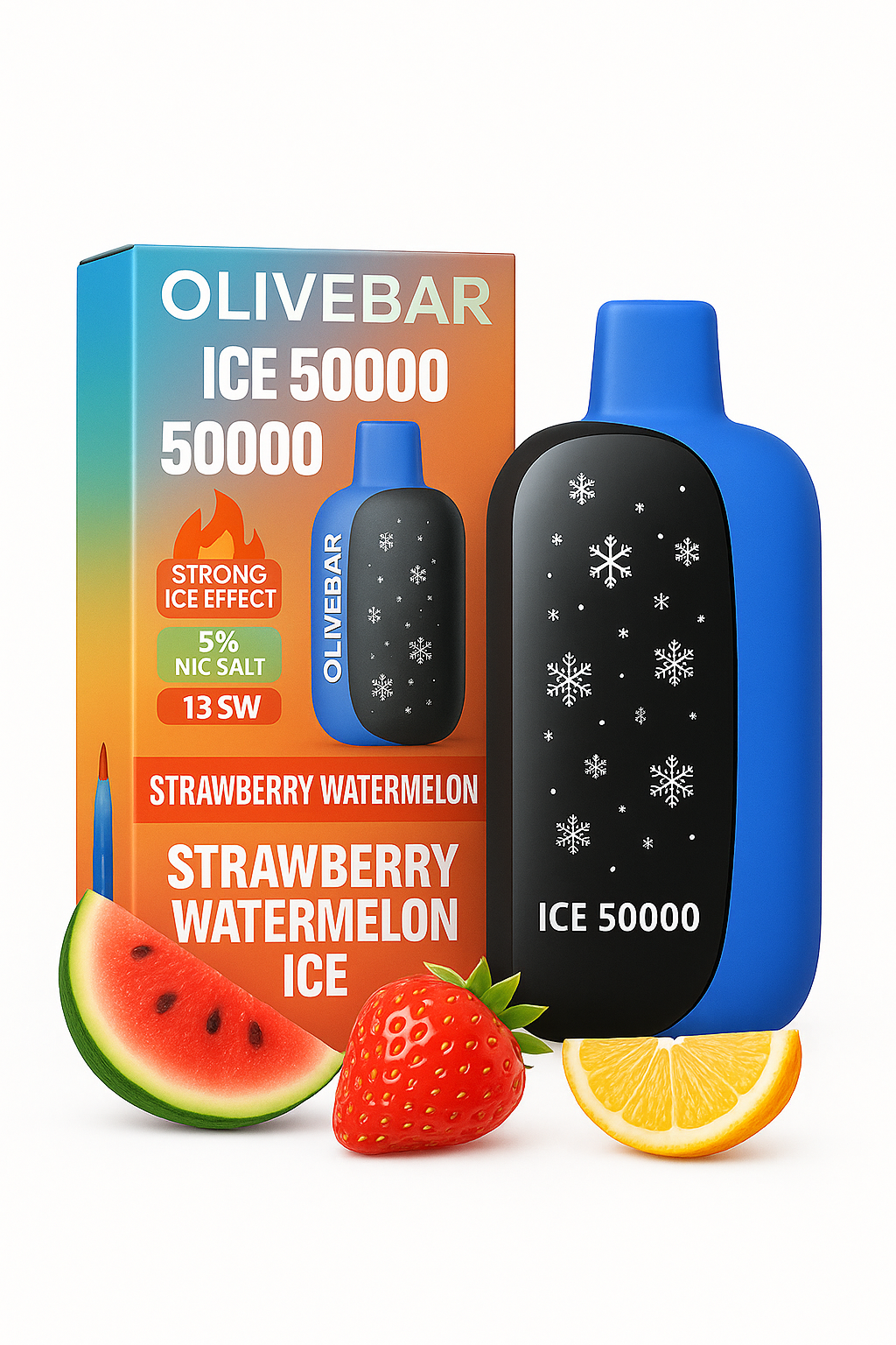Olivebar Ice Burst – 50,000 Puffs Disposable Vape