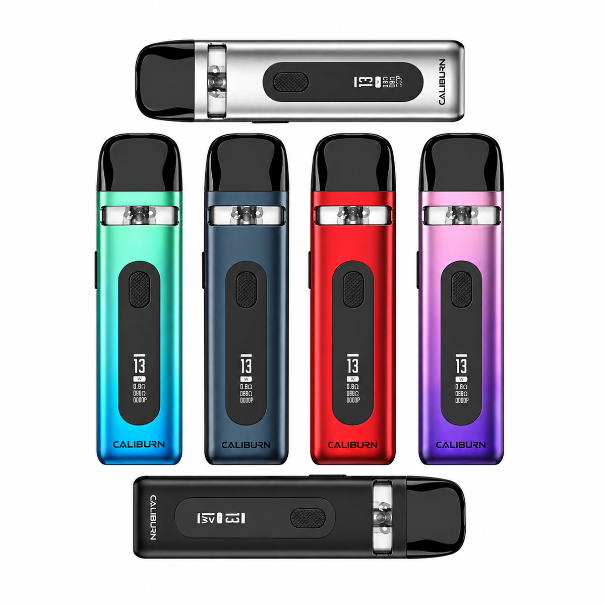 UWELL CALIBURN X Pod Kit – 20W Refillable Pod System with OLED Display