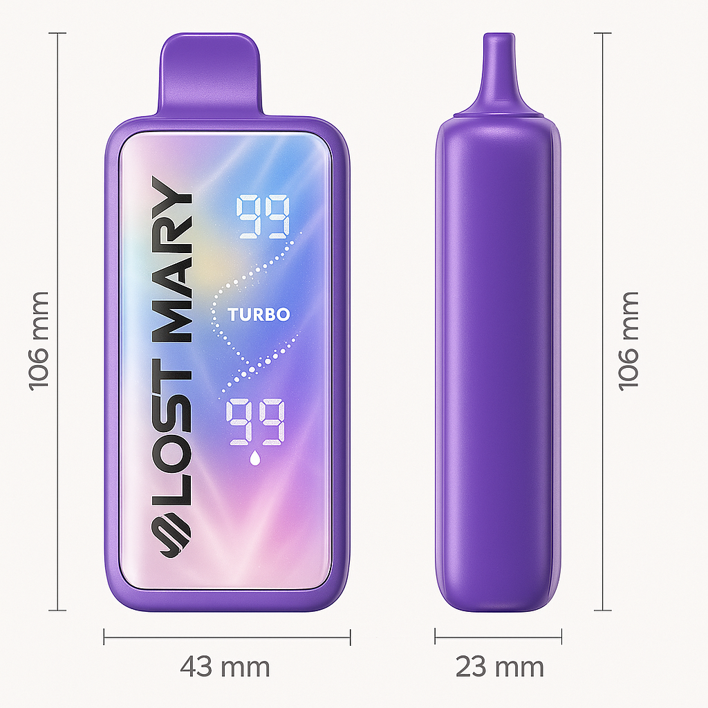 Lost Mary MT35000 Turbo Disposable Vape – 35000 Puffs, Rechargeable