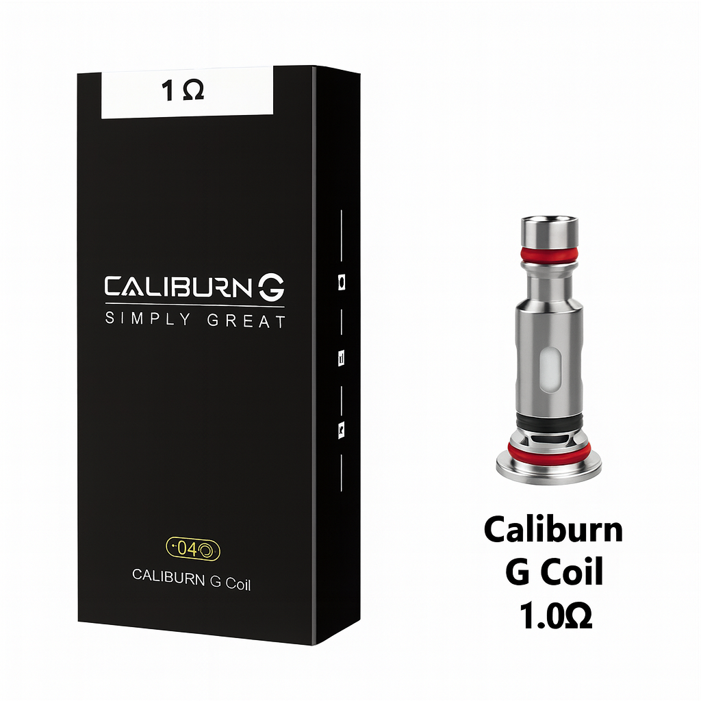 Uwell Caliburn G Replacement Coils – 0.8ohm & 1.0ohm - Pack of 4