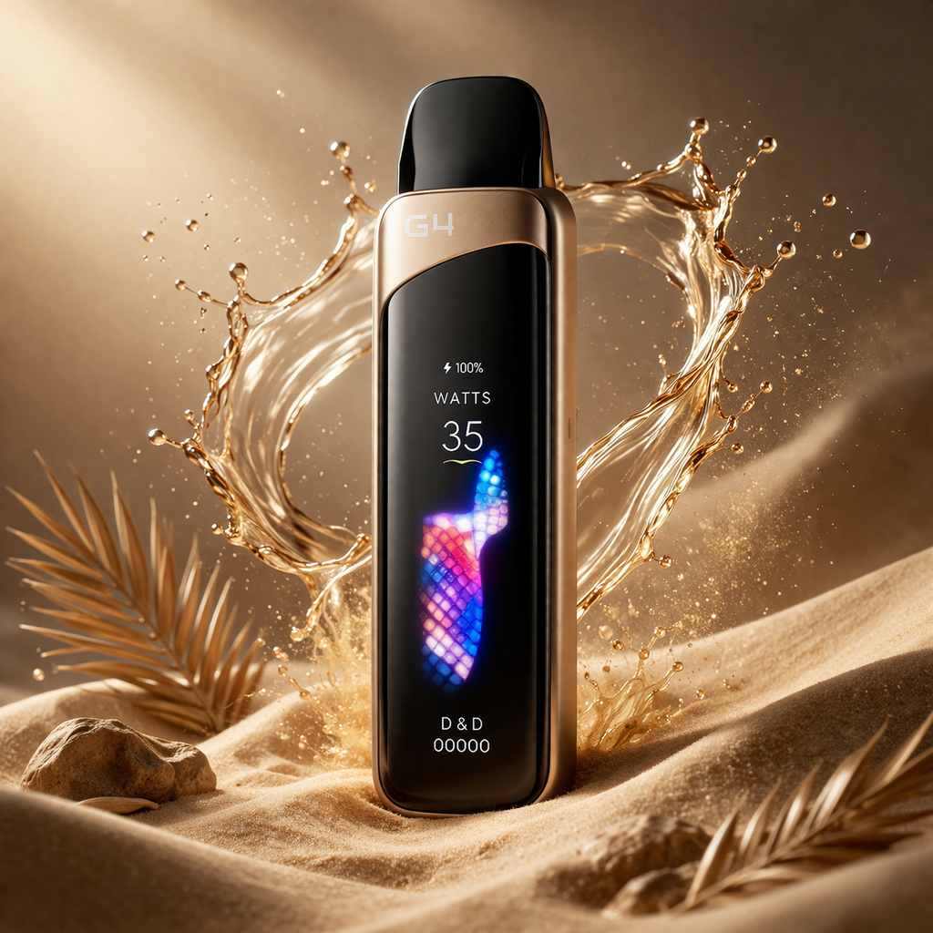 Uwell Caliburn G4 Pro Pod System Kit – 35W Touchscreen Vape with 1800mAh Battery, Adjustable Airflow & Mesh Coil Pods