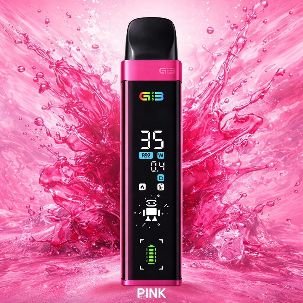 Uwell Caliburn G3 Pro Pod System Kit – 35W Rechargeable Vape with Full LCD Screen, Adjustable Airflow & Mesh Coil Pods