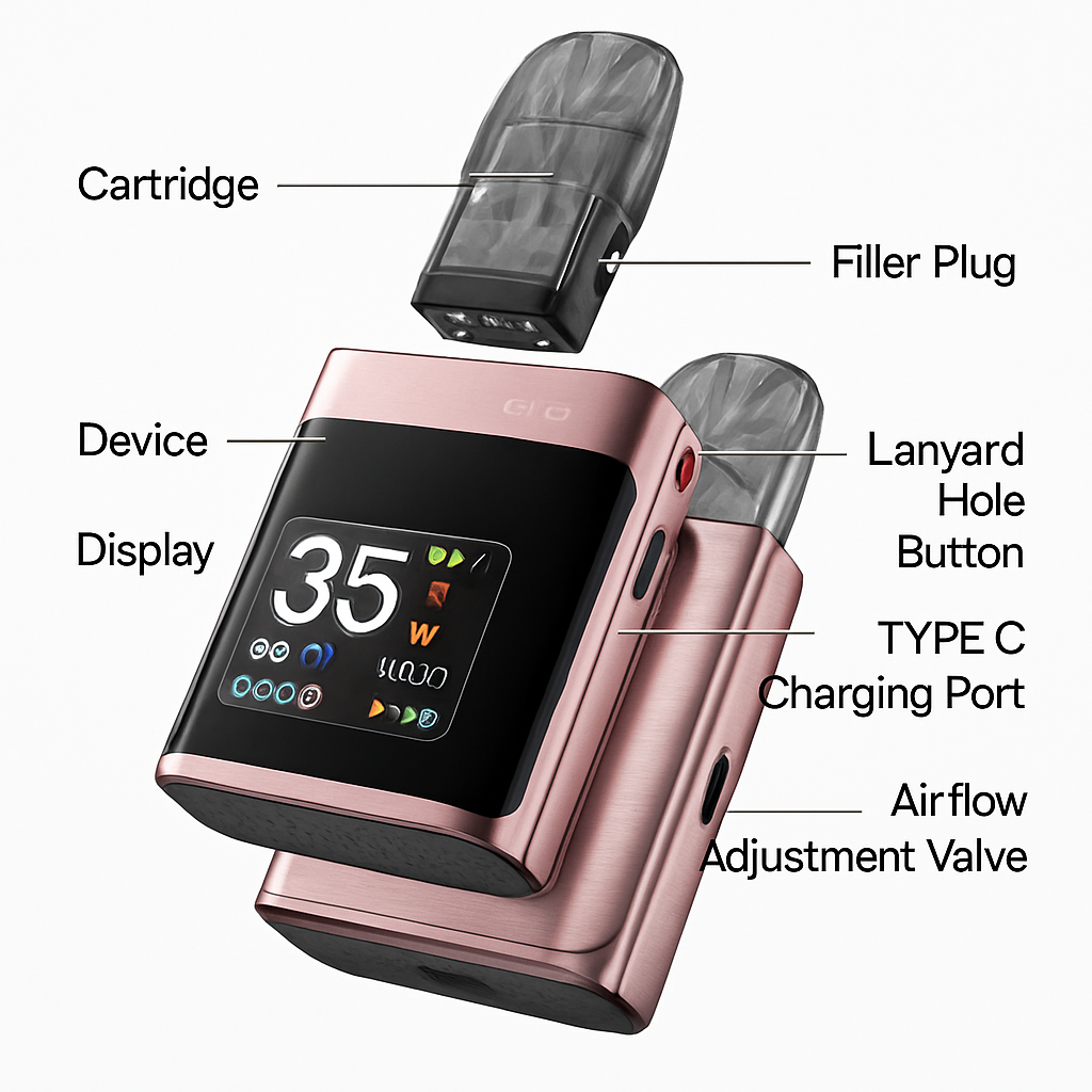 UWELL CALIBURN G3 PRO KOKO 35W POD SYSTEM KIT INDIA