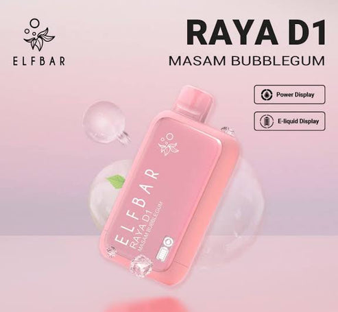 Elfbar Raya D1 Disposable Vape – VapeX