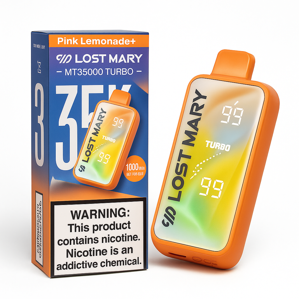 Lost Mary MT35000 Turbo Disposable Vape – 35000 Puffs, Rechargeable
