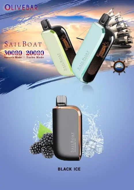 Olivebar Sailbot 20k Disposable Vape VapeX Olivebar Sailbot 20k Disposable Vape VapeX